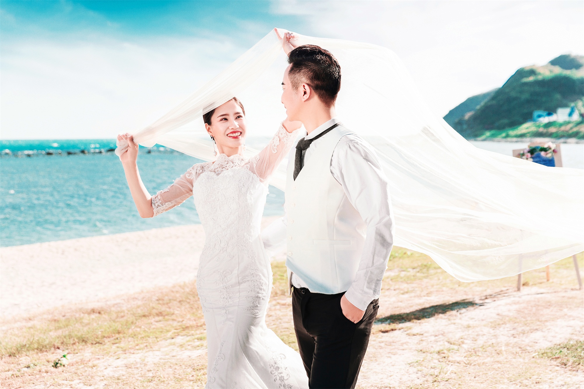 三亚致尚完美婚纱摄影案例 -致尚完美全球旅拍【三亚