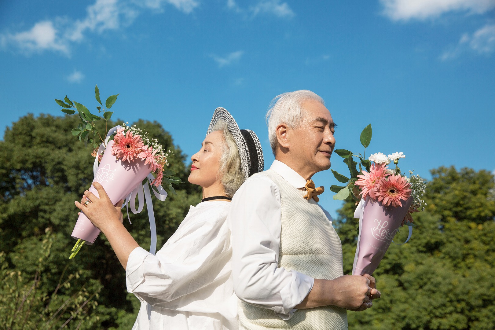 每日客照欣赏 专属老年人的婚纱照