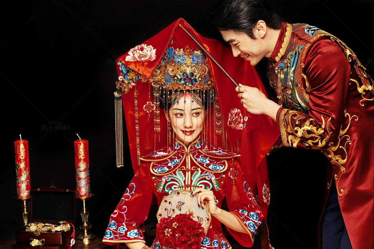 名人婚纱-【锦裳】-中式古典美-中国风婚纱照