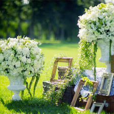 婚礼花艺布置图片 婚礼现场花艺布置要多少钱