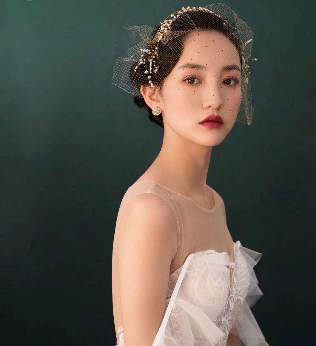 宝儿婚礼造型案例 -明星复古妆容造型 | 简约优雅