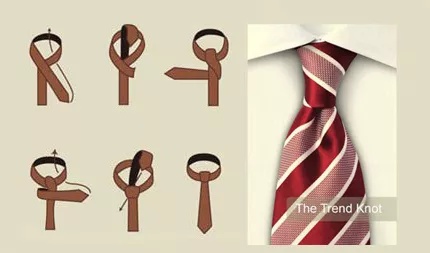 西装领带怎么系？1分钟学会领带系法