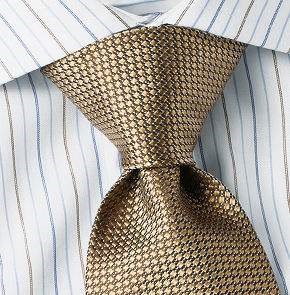 标准温莎结领带打法步骤图解 1分钟搞定最经典的领结