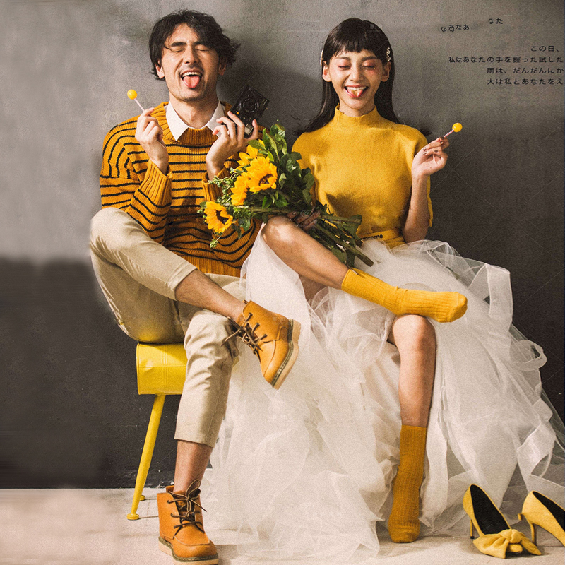 海城s方式婚纱摄影案例 -时尚情侣主题样片欣赏,个性