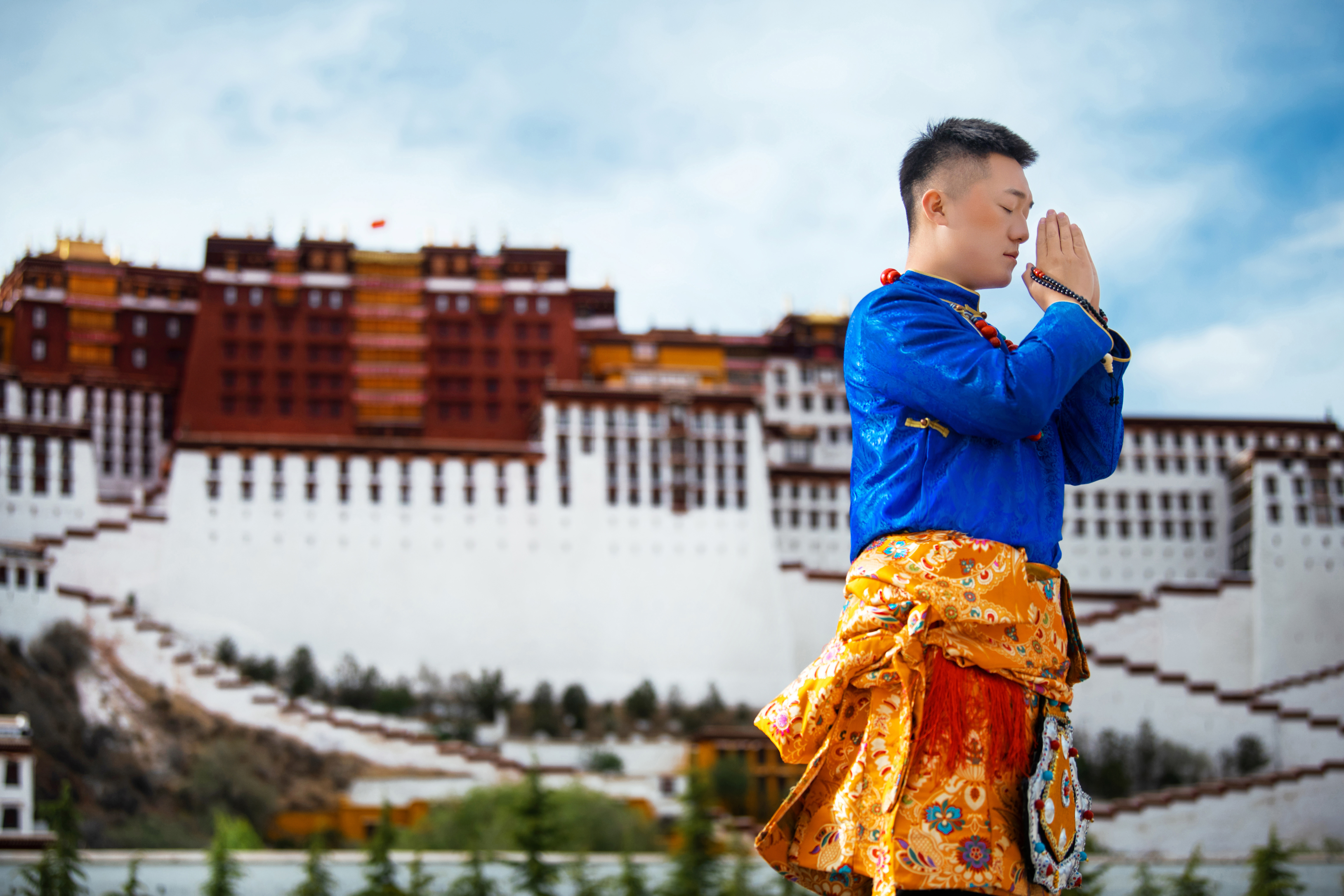 【8848西藏摄影】男生藏装艺术照