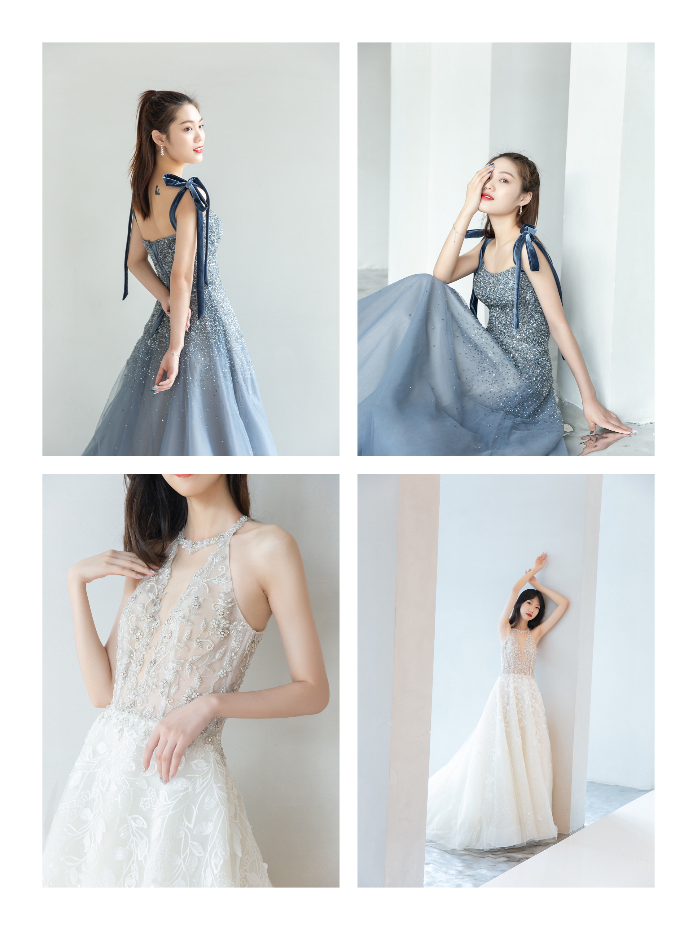 ivory白婚纱