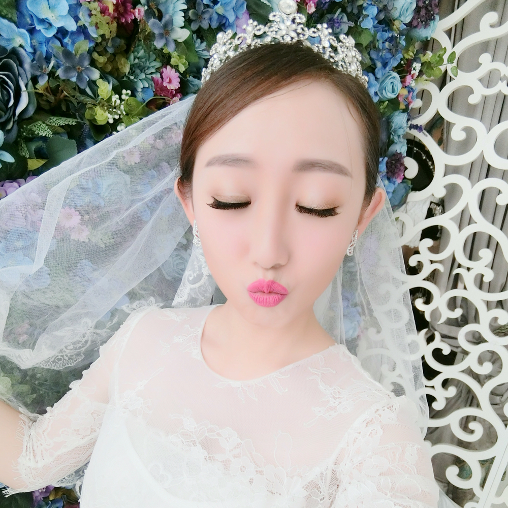 jasmine新娘妆