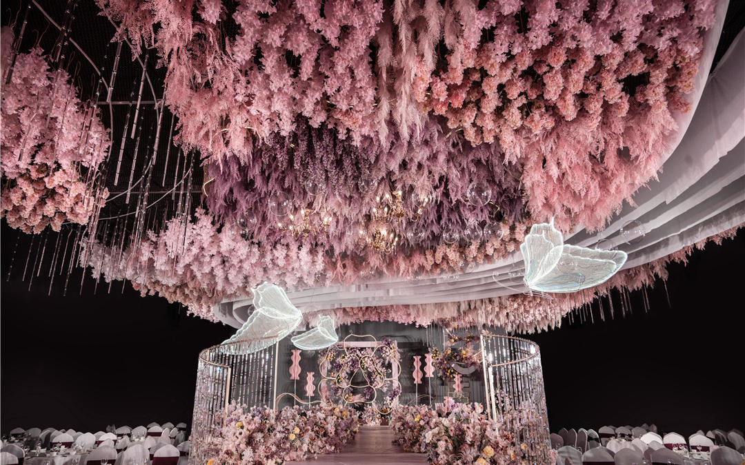 【花伴婚礼】淡罂粟红婚礼