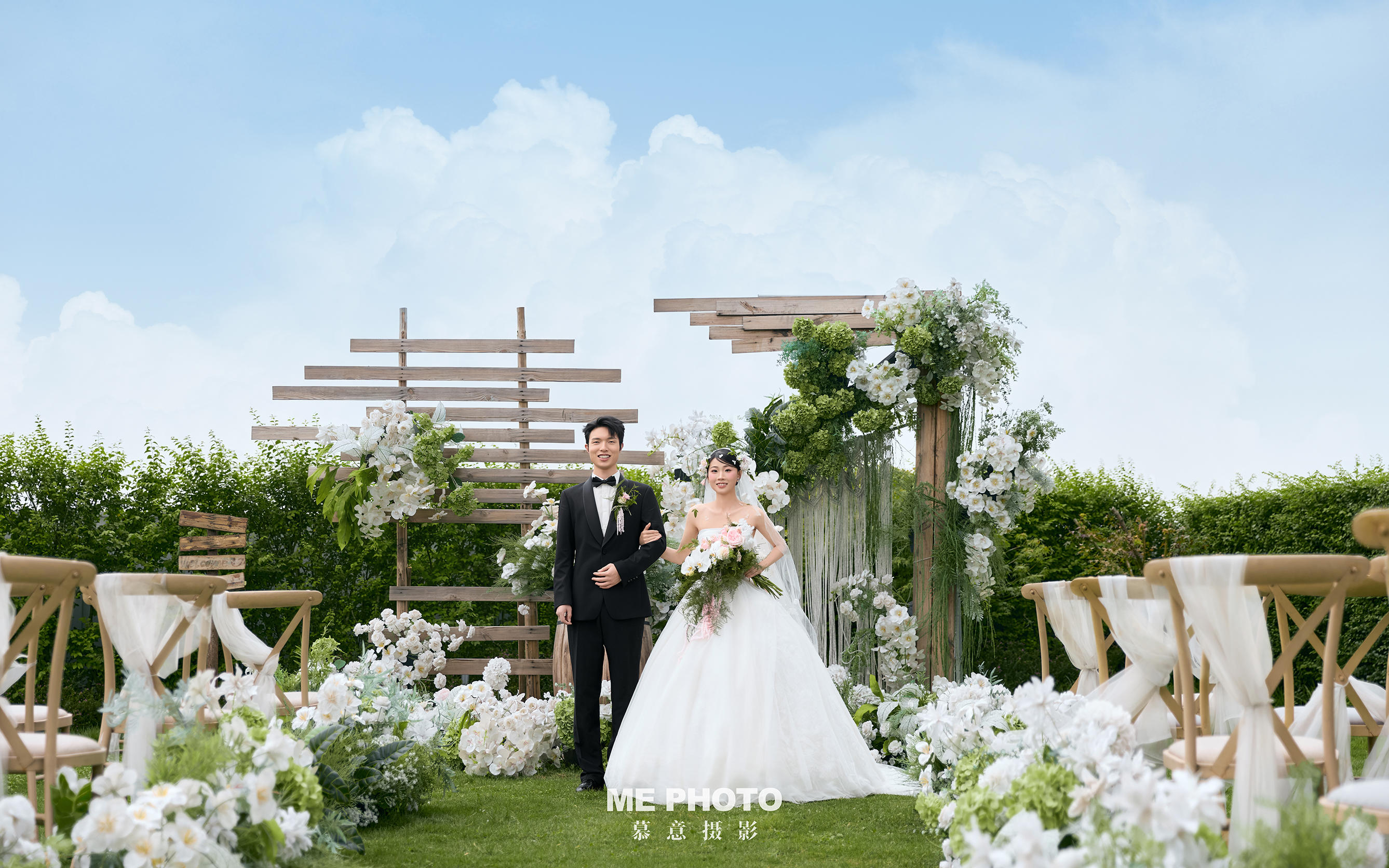 浪漫森系婚紗照