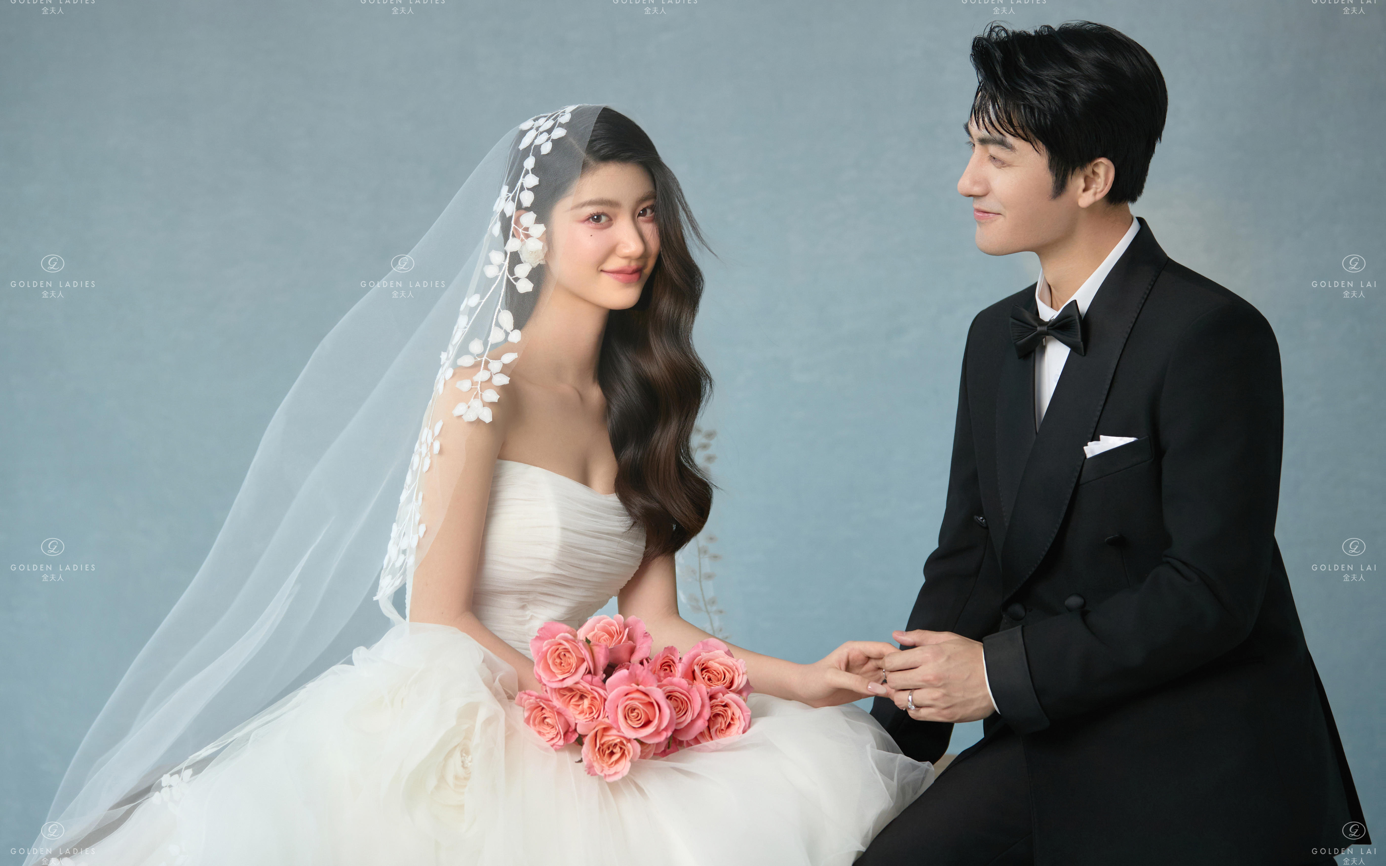 愛慘了油畫風(fēng)主紗婚紗照??簡約高級又大氣