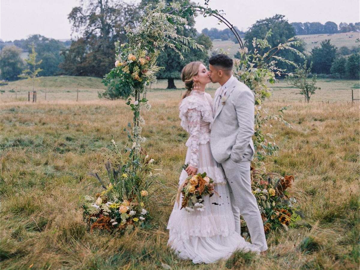 【高定轻纱】小仙女最爱️梦幻婚纱4件套+伴娘服