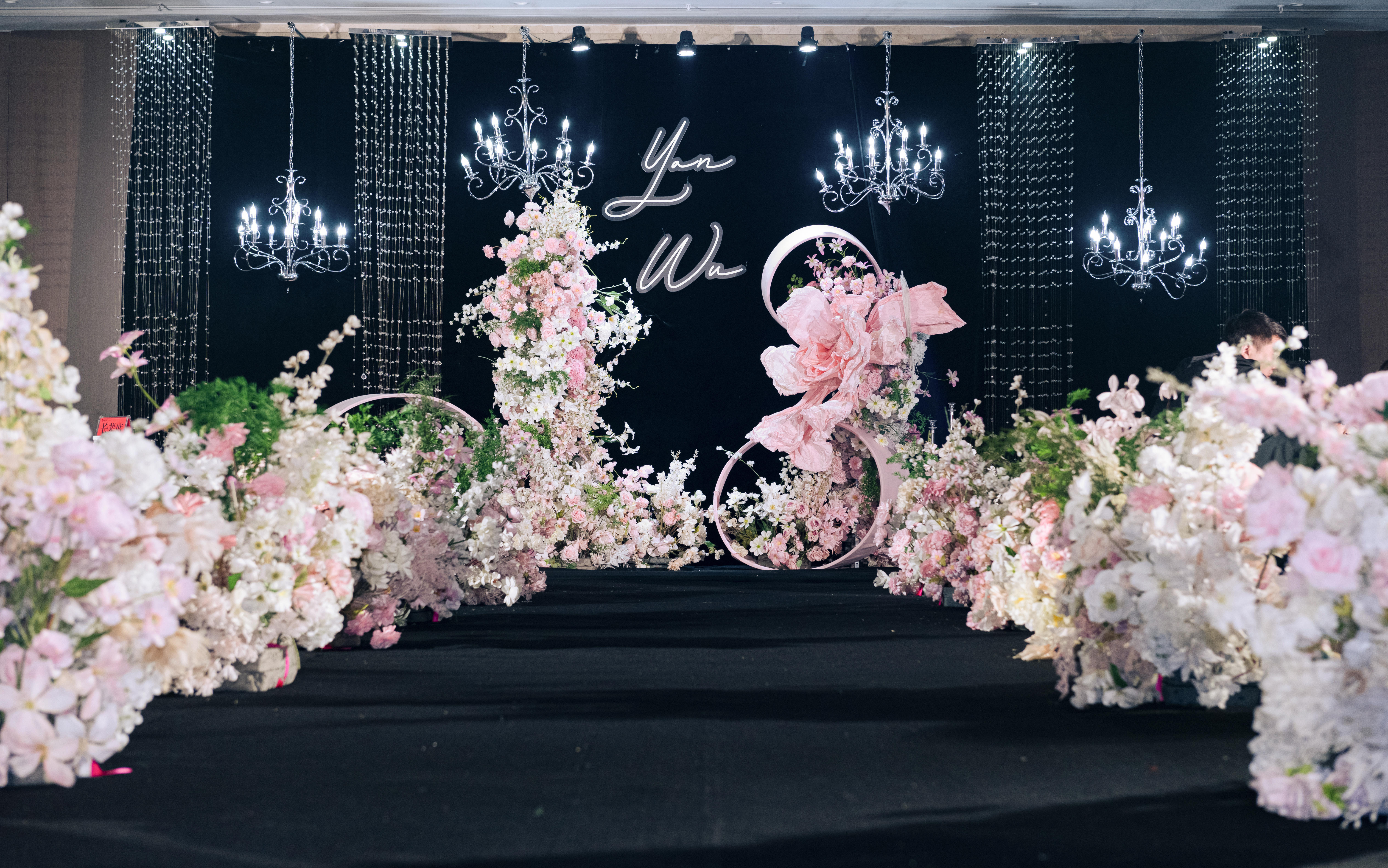 韩系粉色水晶婚礼丨甜美度拉满