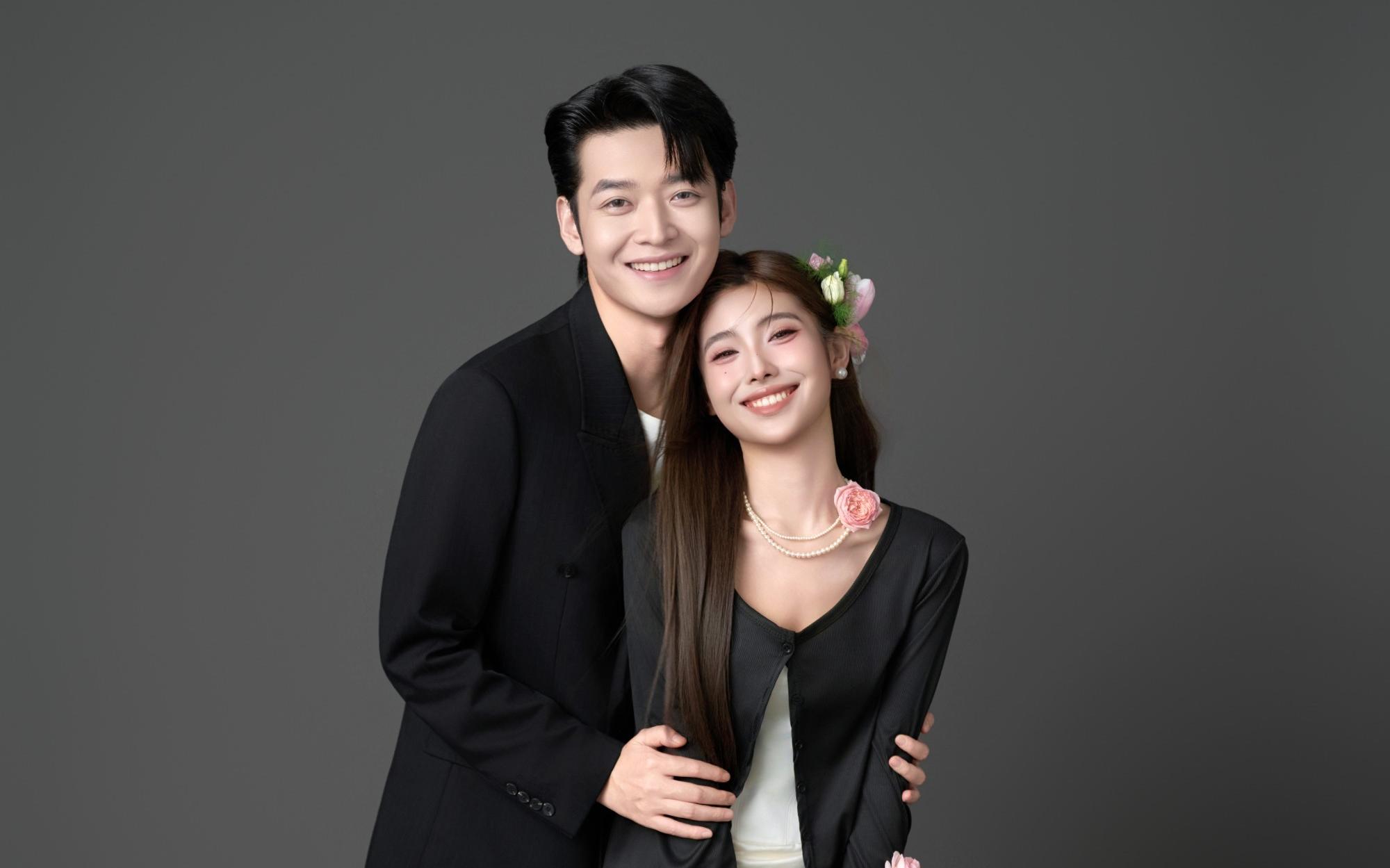 我那韓里韓氣??戀愛畫報(bào)婚紗照！都夸好看