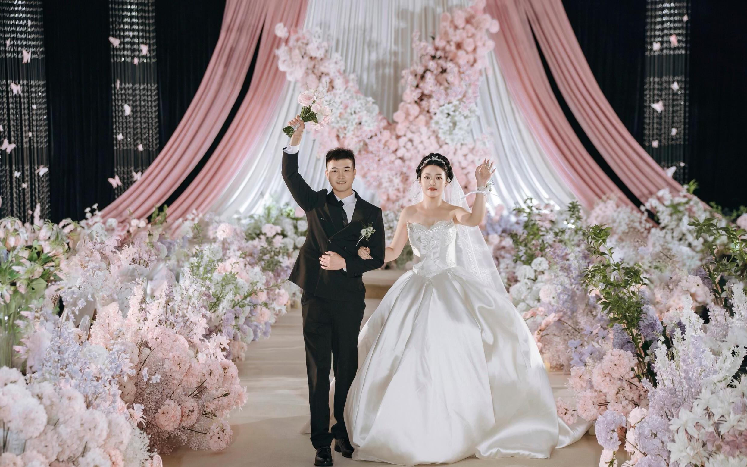  【囍记】冒着粉色泡泡的婚礼