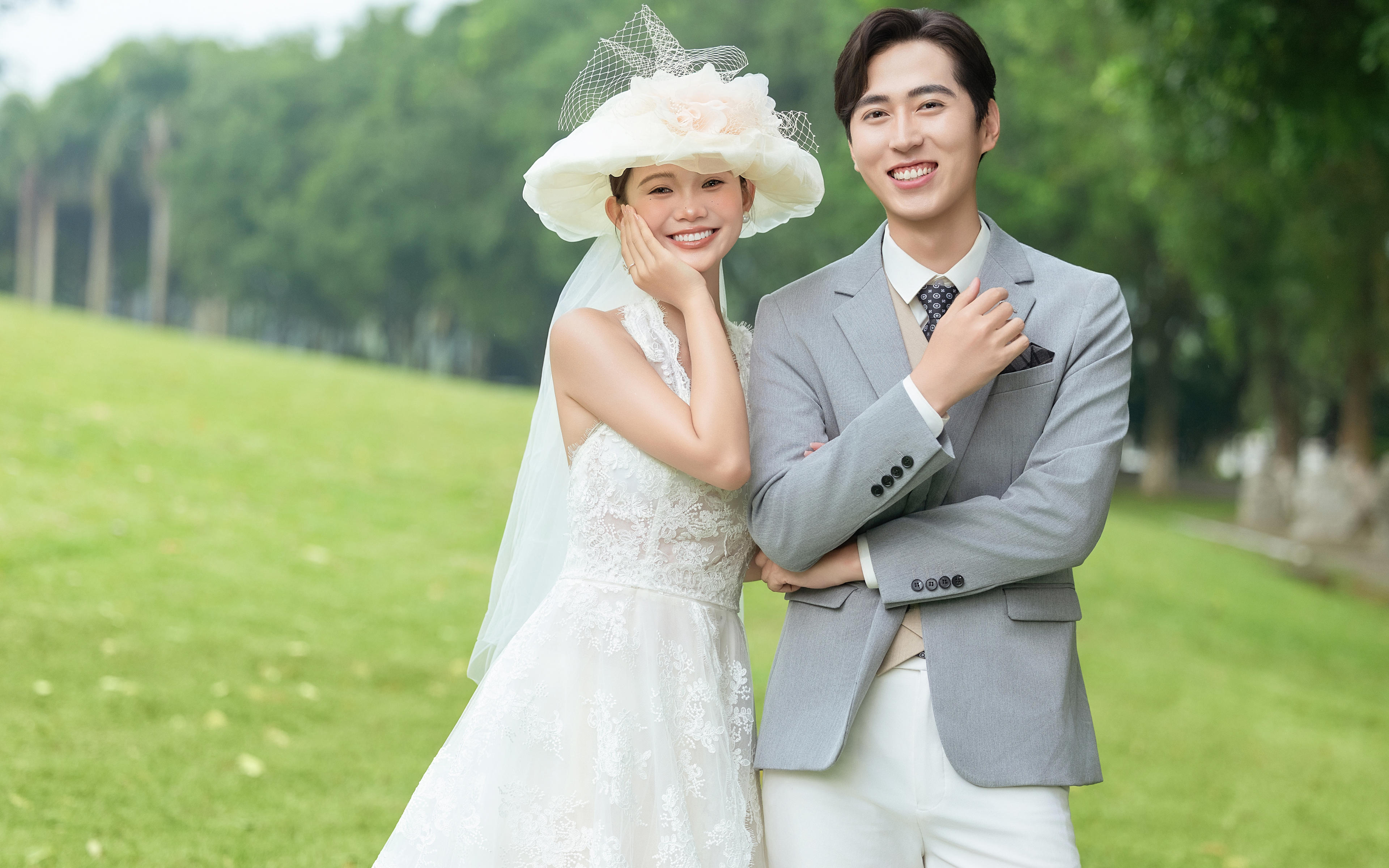【草坪风格】怦然心动森系婚纱照