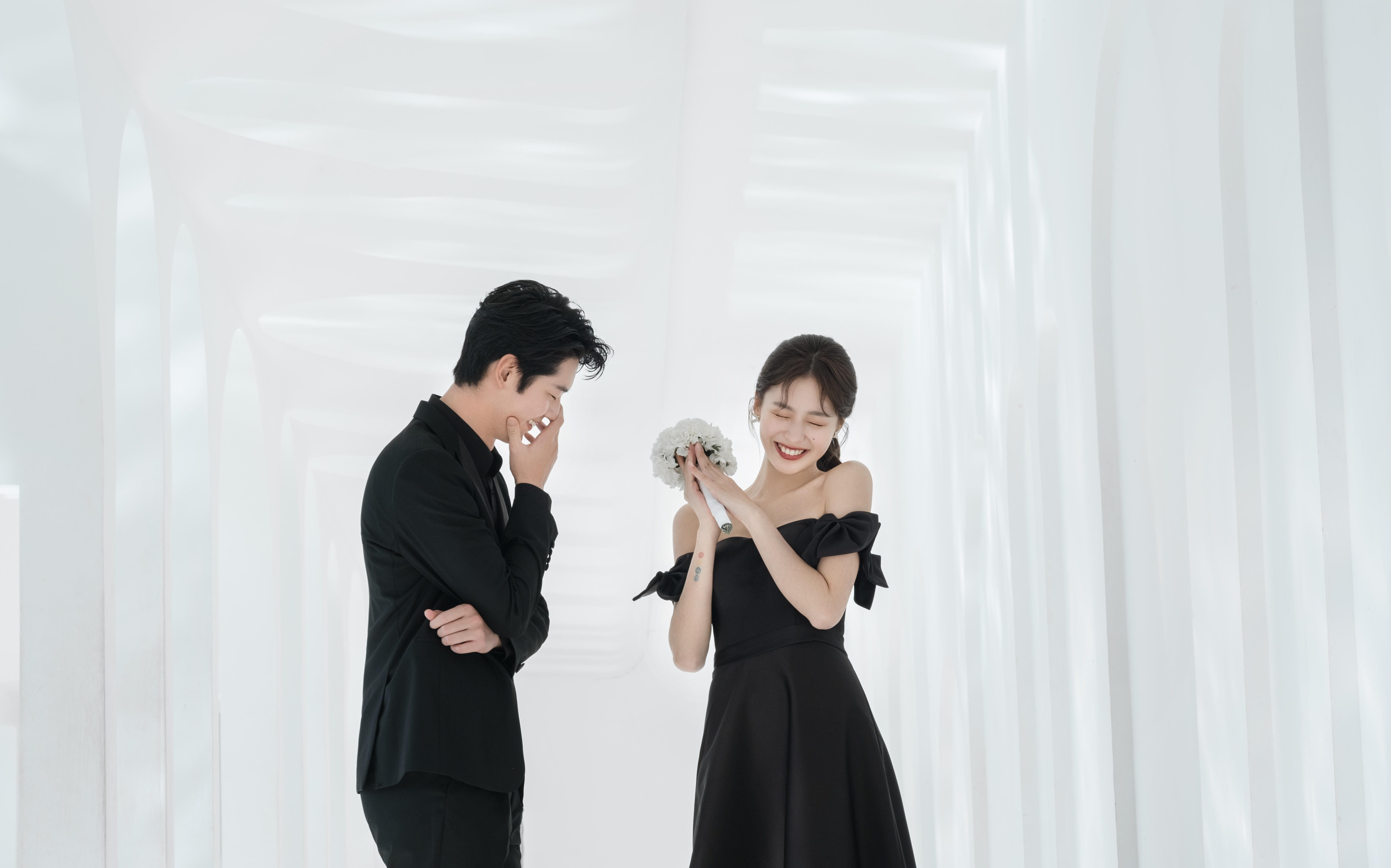 【法式印象】黑蓝碰撞的浪漫婚纱照|大理旅拍华彬礼