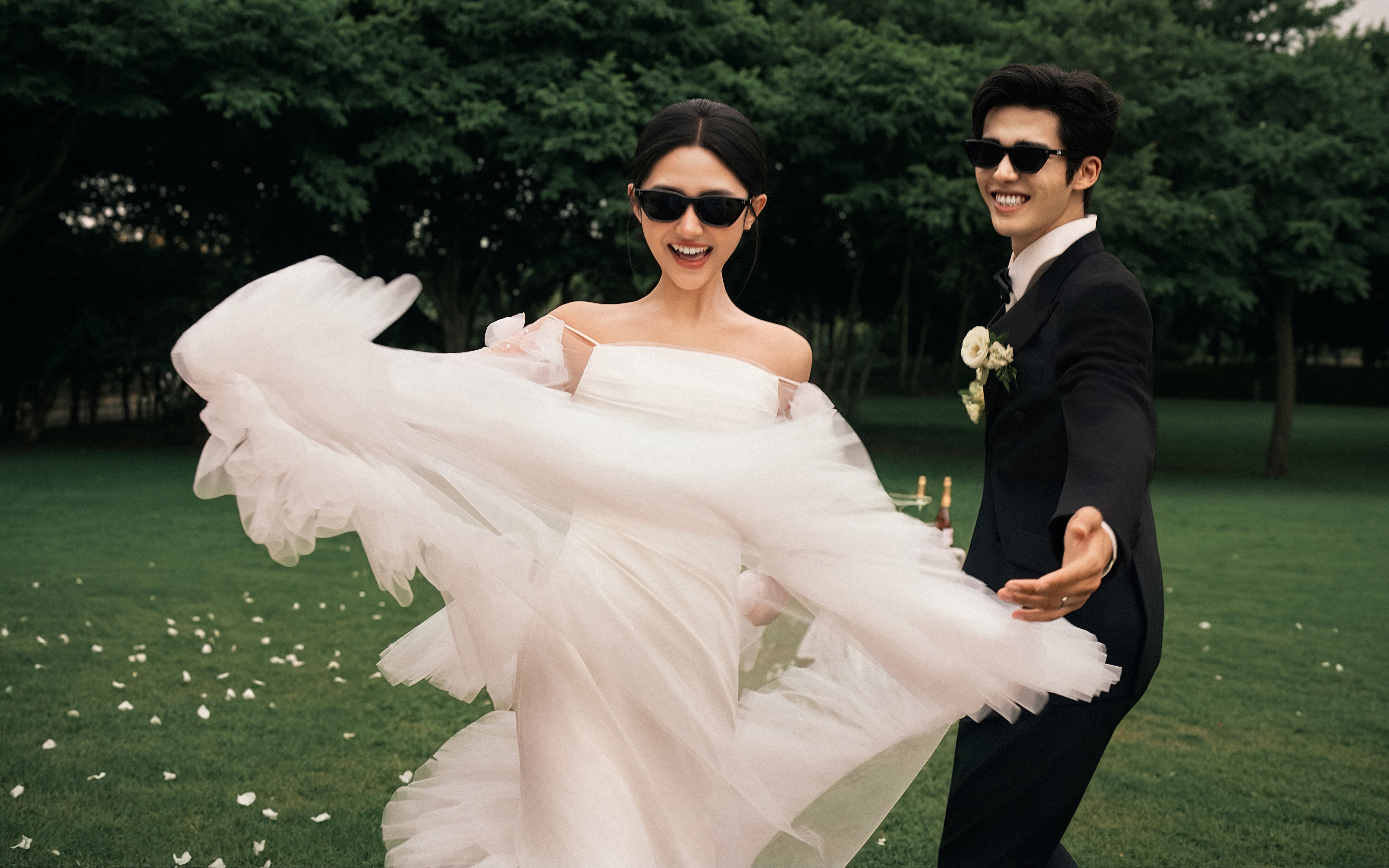 在这片天空说“我爱你”，这一生只够爱一人💍