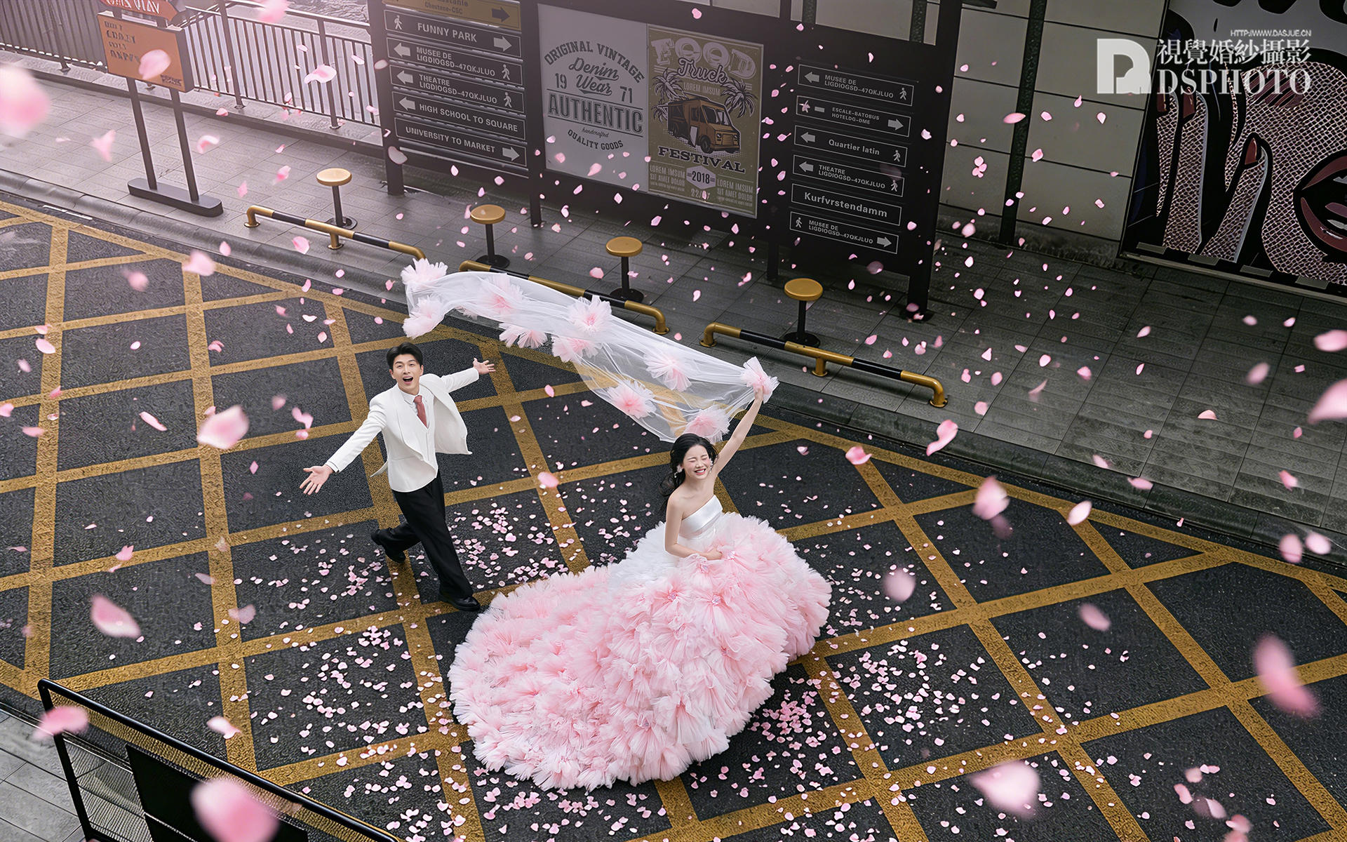 🎀粉色系婚纱照｜甜妹必看💗多巴胺直接拉满