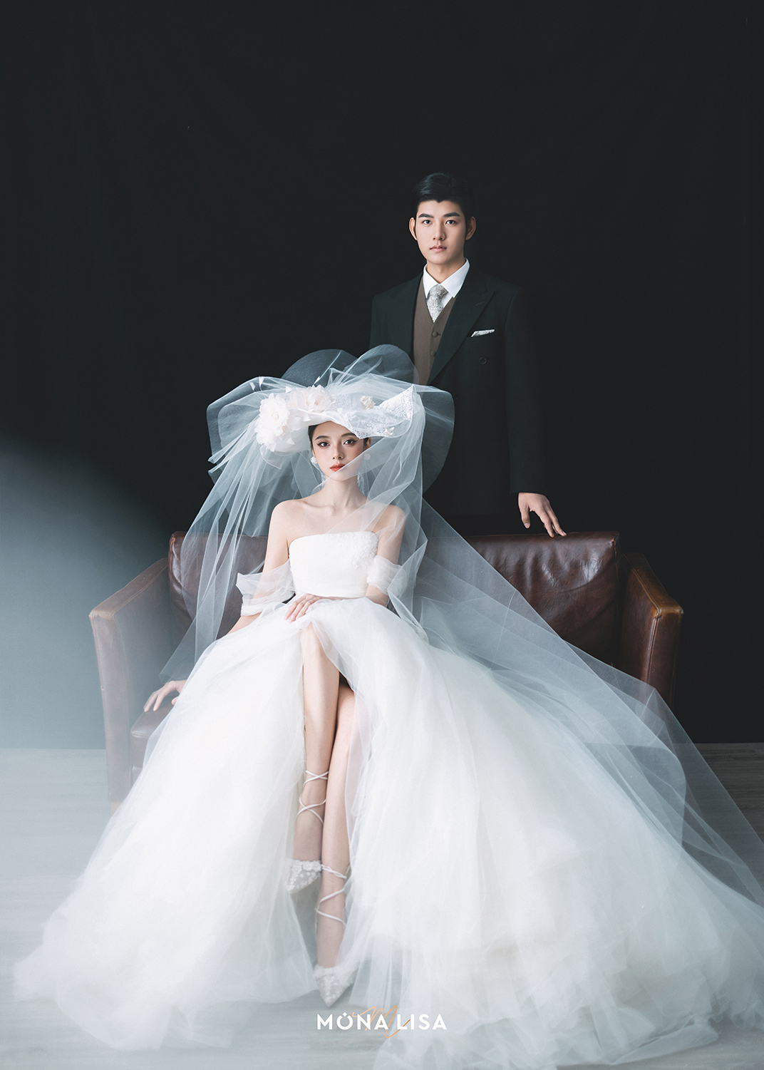 氛围感和仪式感同时拿捏的轻法式婚纱照✨