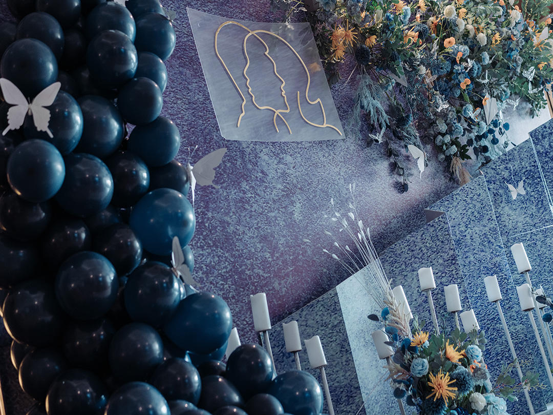 【艾尚婚礼策划】静谧 · 蓝白系婚礼