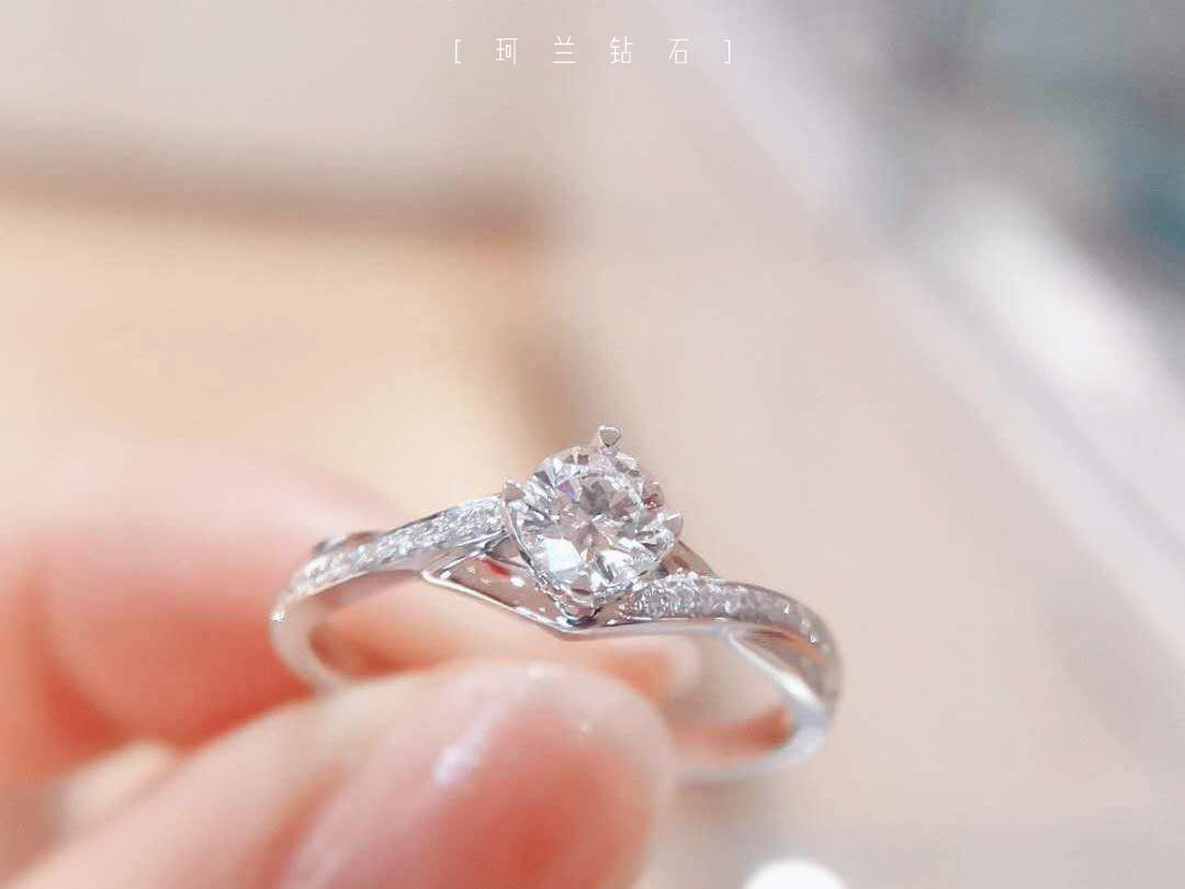 【网络特惠＋限时立减】分结婚钻戒