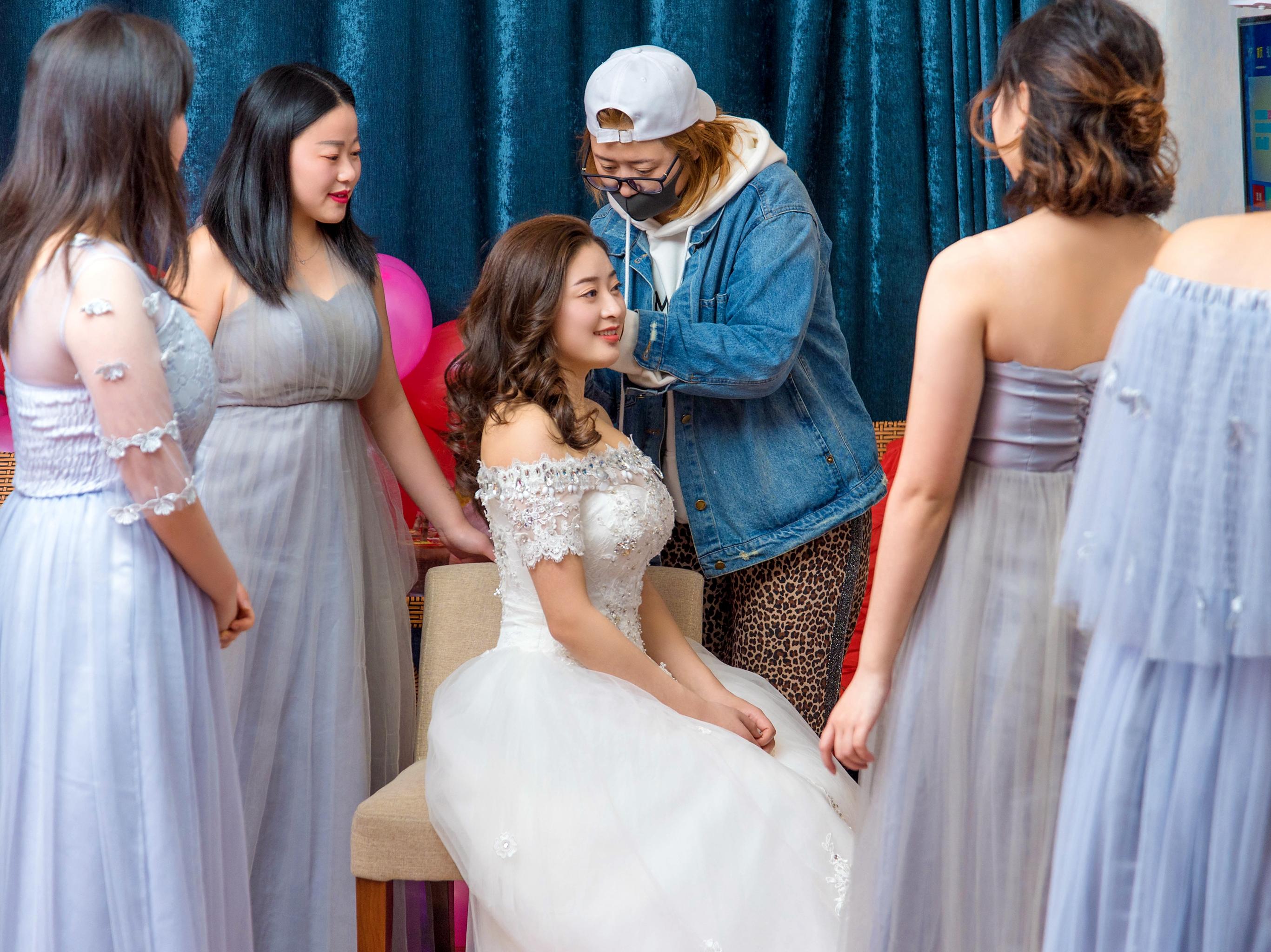 #底层高#鑫港湾香槟色浪漫婚礼