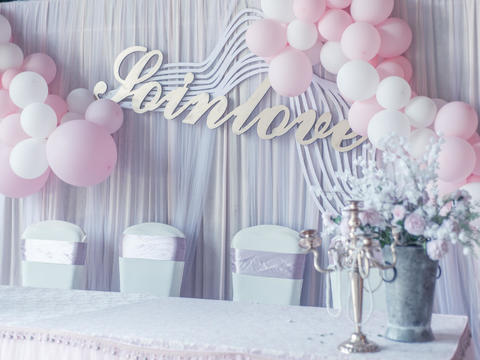 【特惠套系】粉色告白气球主题婚礼