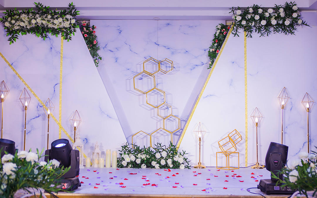 小清新、大理石纹  白、金