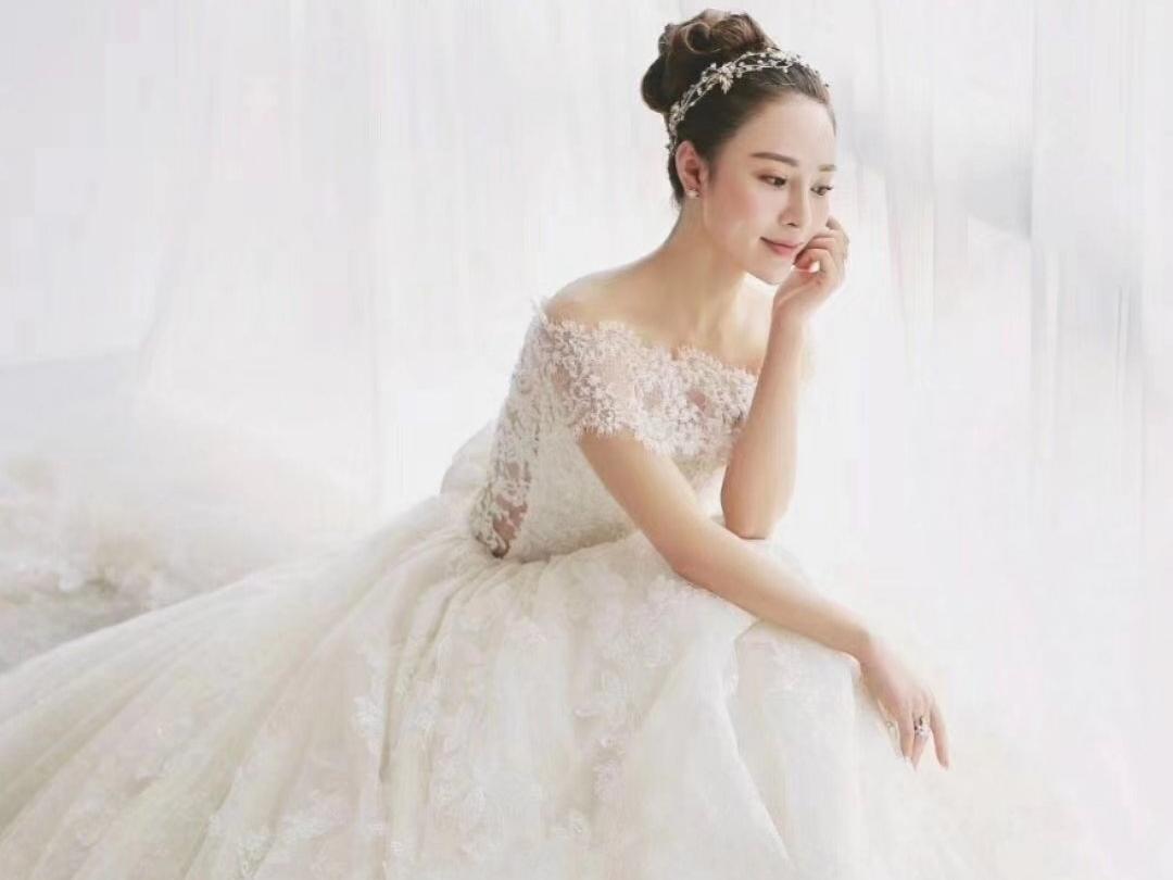 大拖尾仪式纱+中式秀禾+敬酒服7件套婚纱租赁