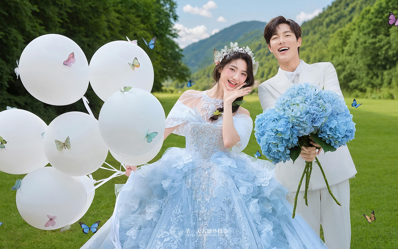 青青時光 | 森系草坪婚紗照