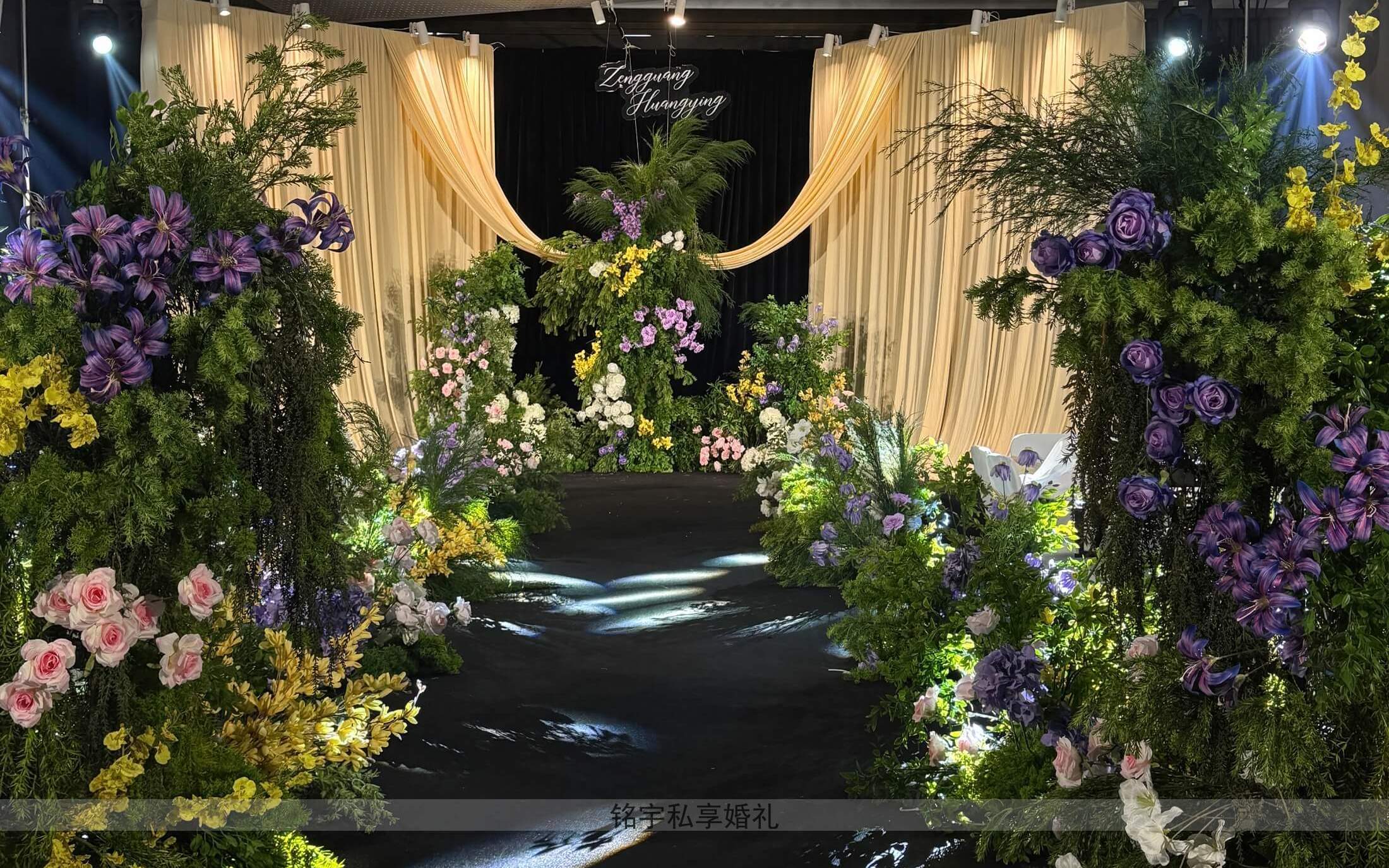 韩式香槟色自然系婚礼