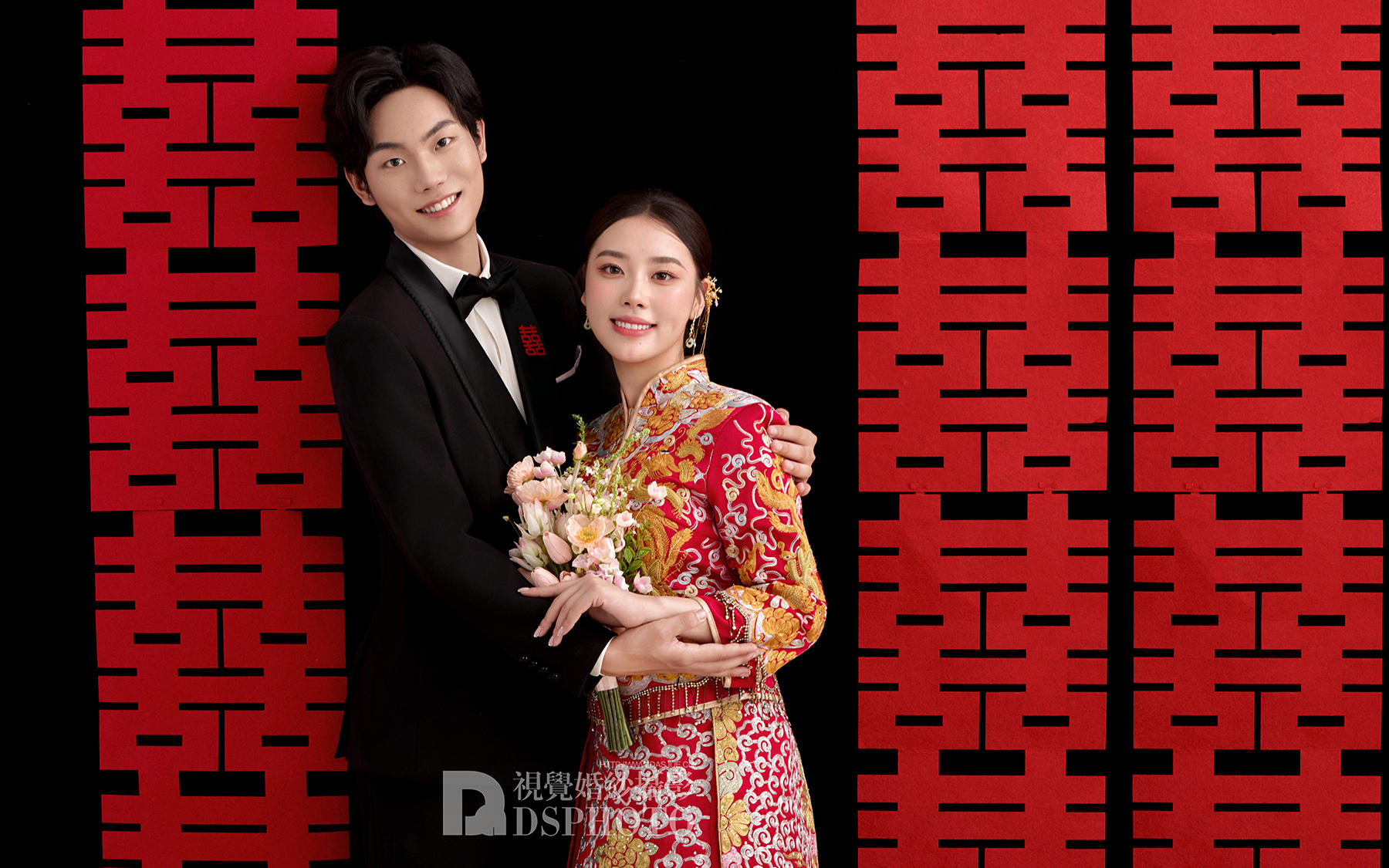 誰懂??！結(jié)婚的快樂被喜嫁風(fēng)婚紗照承包了~