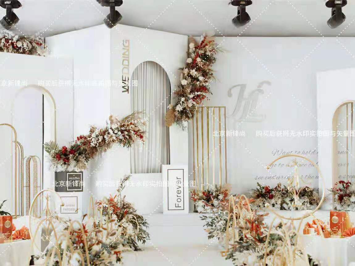 情定一生奢华香槟金主题婚礼