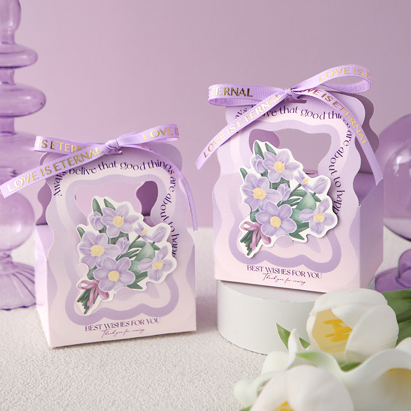 【收到即用】渐变繁花系列成品喜糖套餐