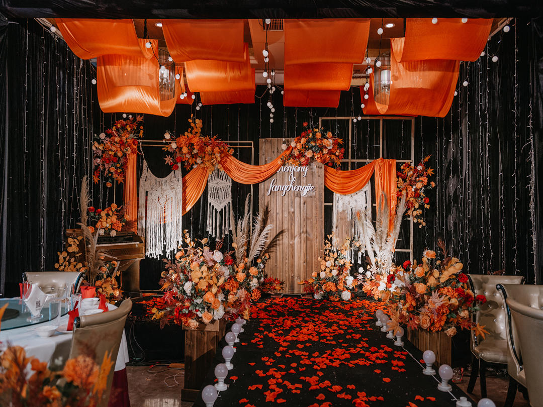 『维卡婚礼』网红复古婚礼  花艺设计效果满分