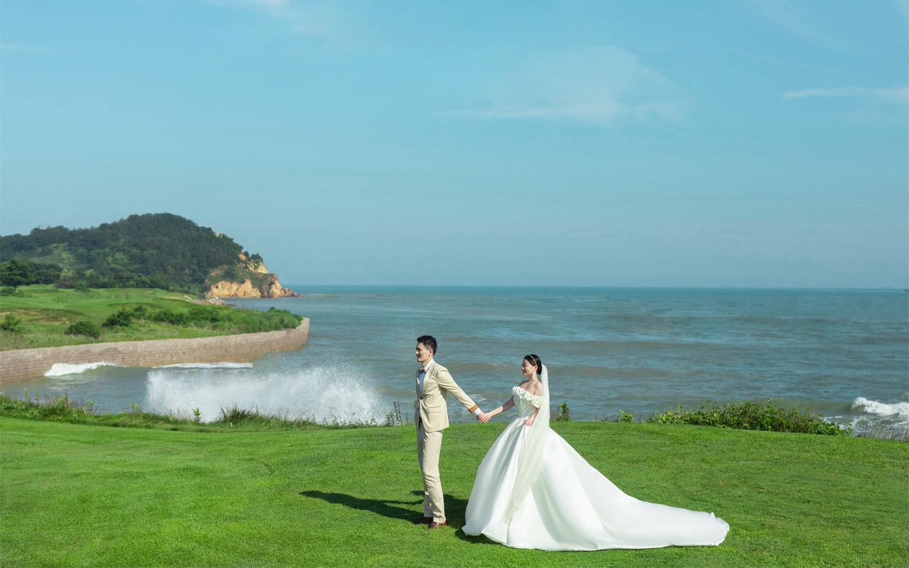 海滨风情婚纱照