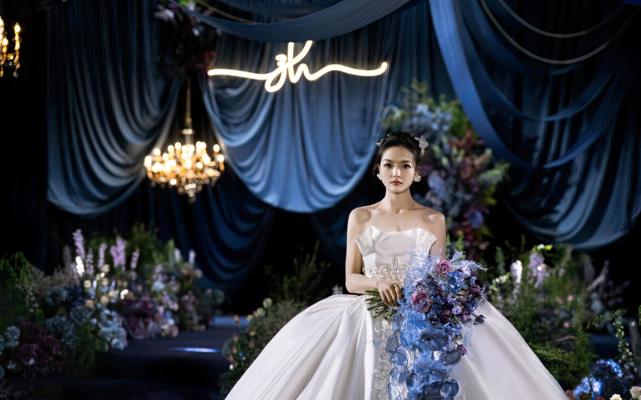 【海派婚礼】静谧蓝色剧院风婚礼