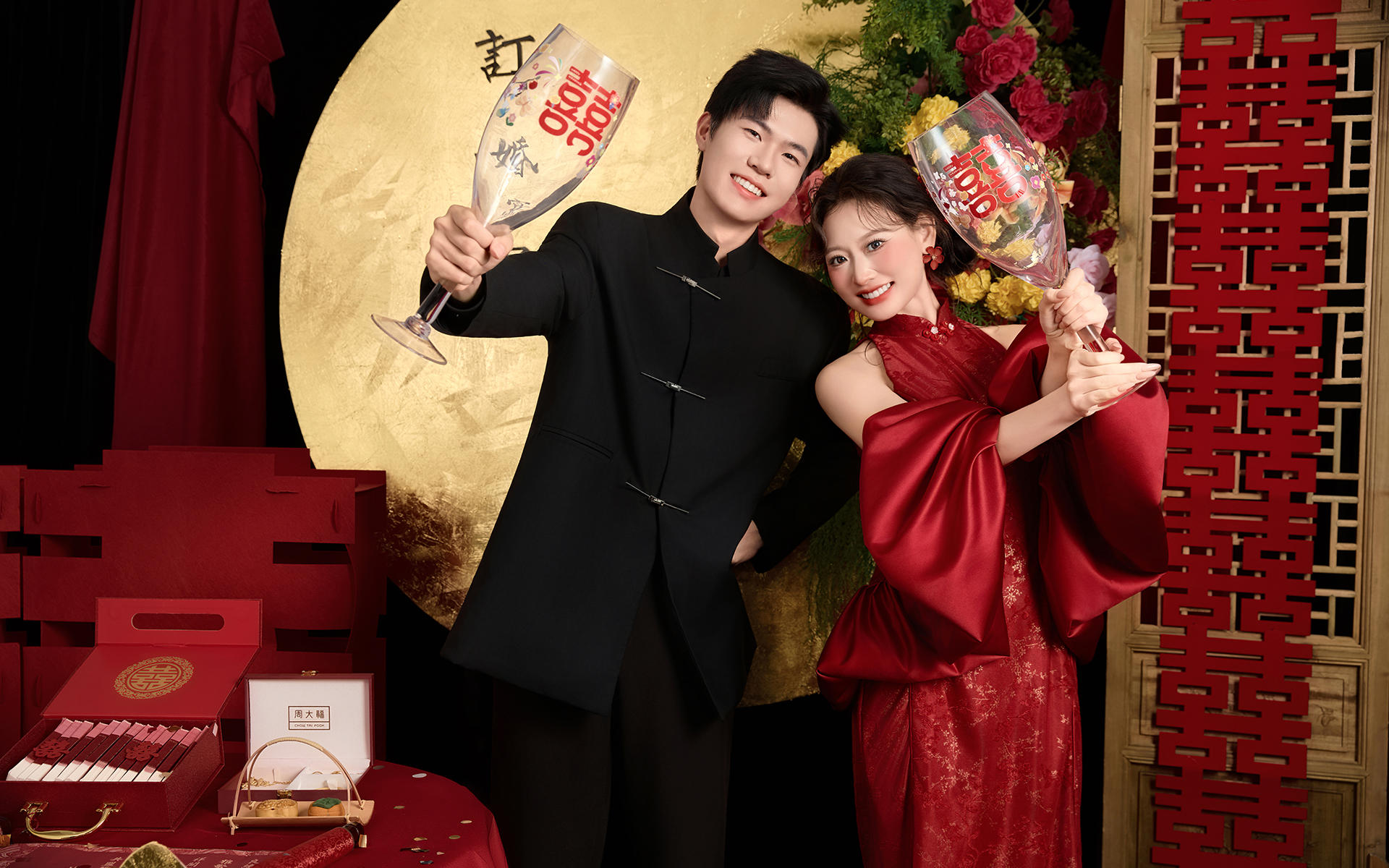 訂婚儀式感預(yù)制訂婚照