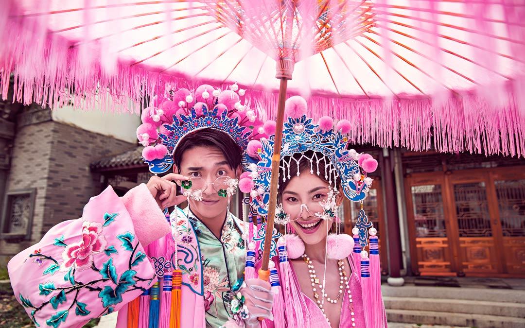 国潮婚照 打造不一样的你 升级内外景双拍送孕妇照