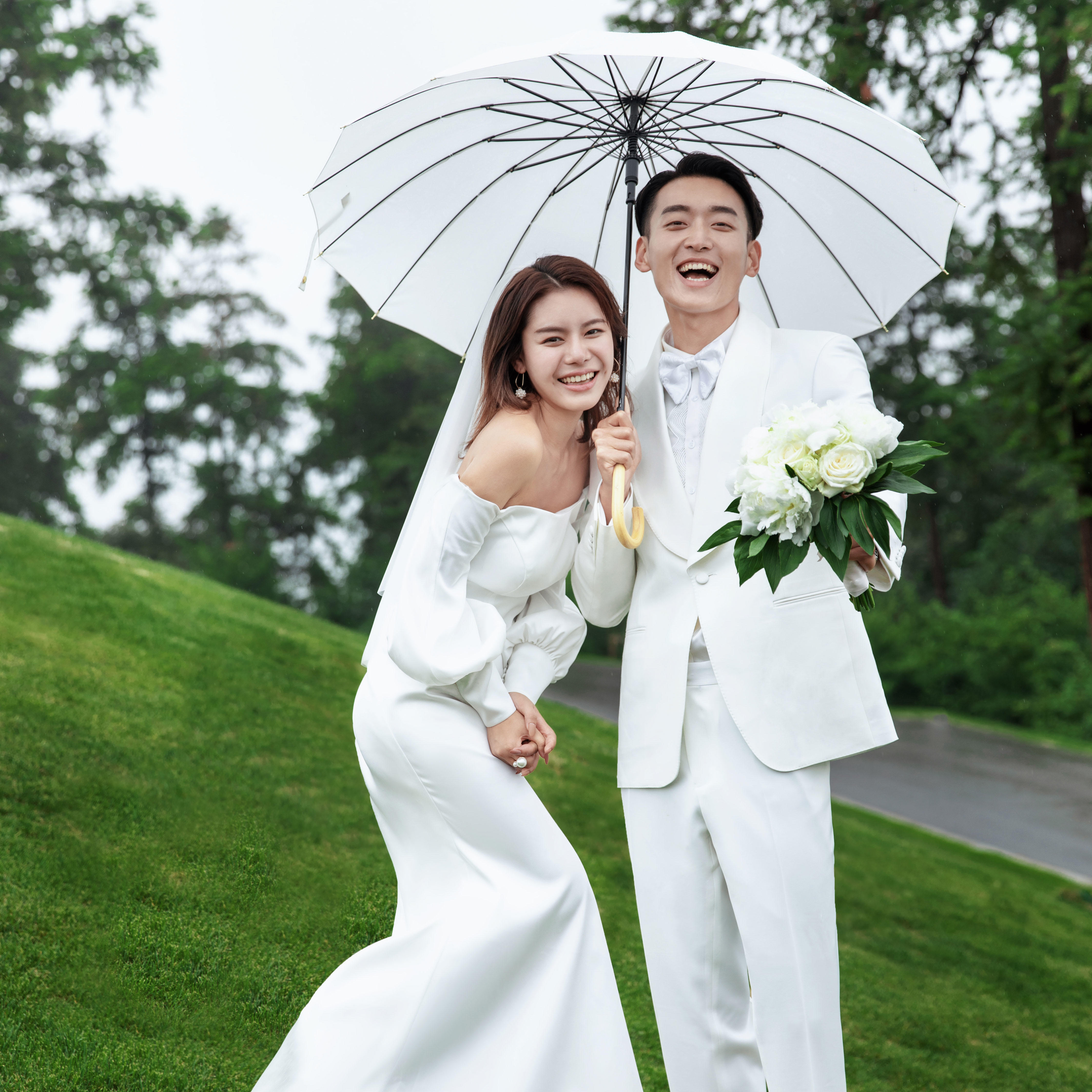 想拍森系婚纱照的小仙女看过来咯 ～