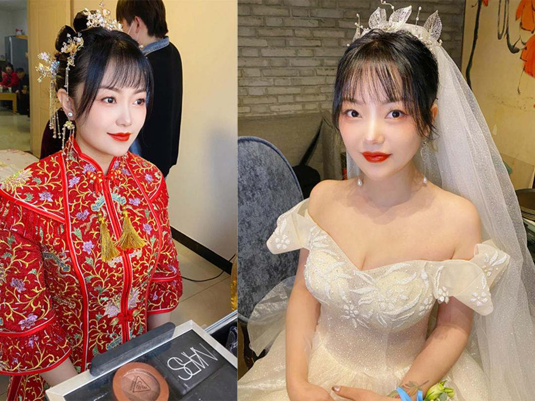 创始人总监档婚礼全程跟妆送妈妈妆送美甲
