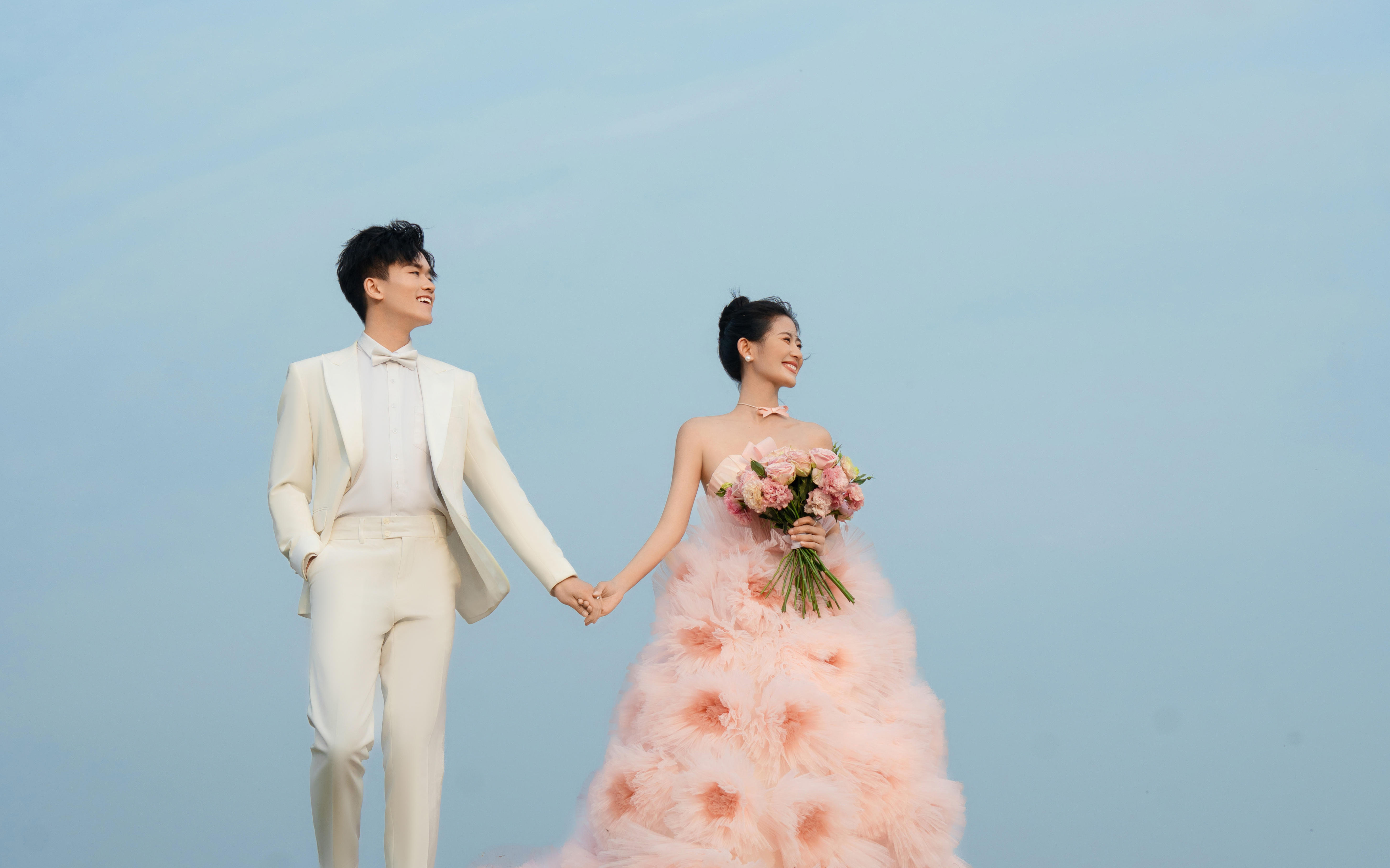 甜度超标预警！是我们的婚纱照呀~