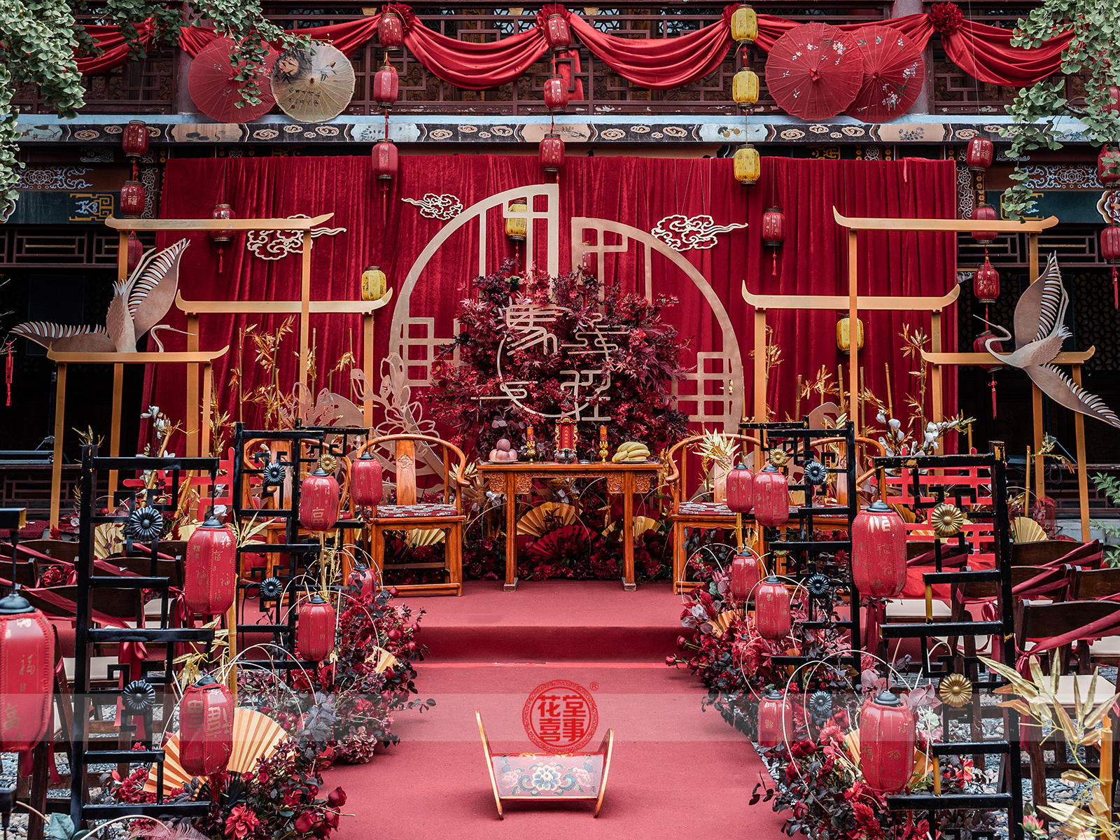 【花堂喜事】—超有仪式感的典雅别致四合院婚礼