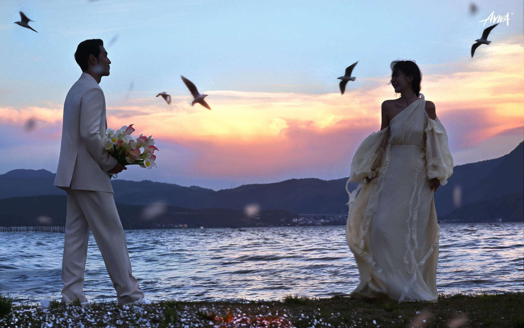 大理样片·氛围感的神！日落归于山海🌄大理旅拍 