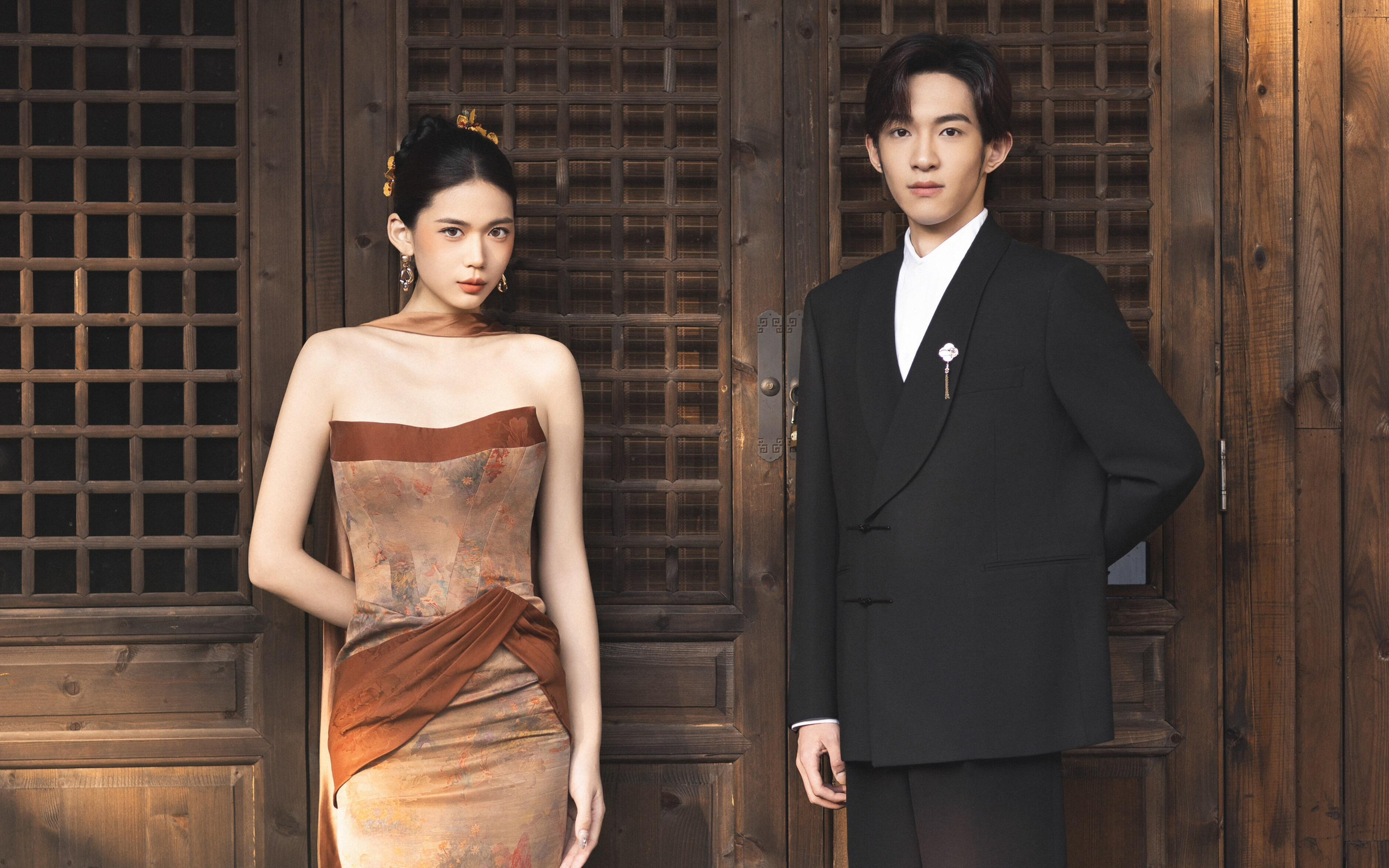 新中式園林婚紗照｜雅致氛圍感拉滿