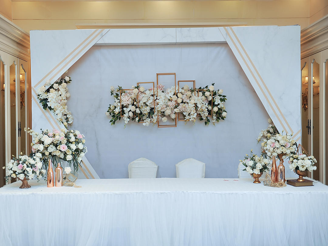 【渝北婚庆】白色西式小清新婚礼