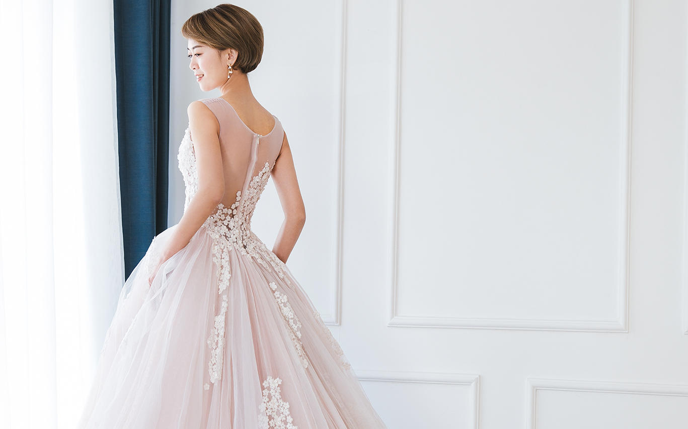 MISSKK设计师款婚纱——落樱