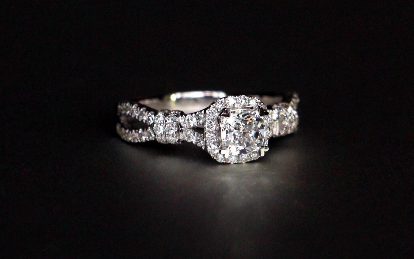 张先生王小姐 定制50分钻戒欣赏