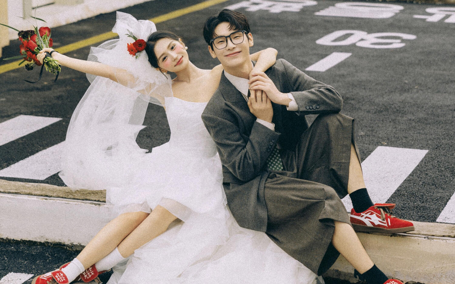 没有生命力的婚纱照我不拍｜超甜街拍婚纱照