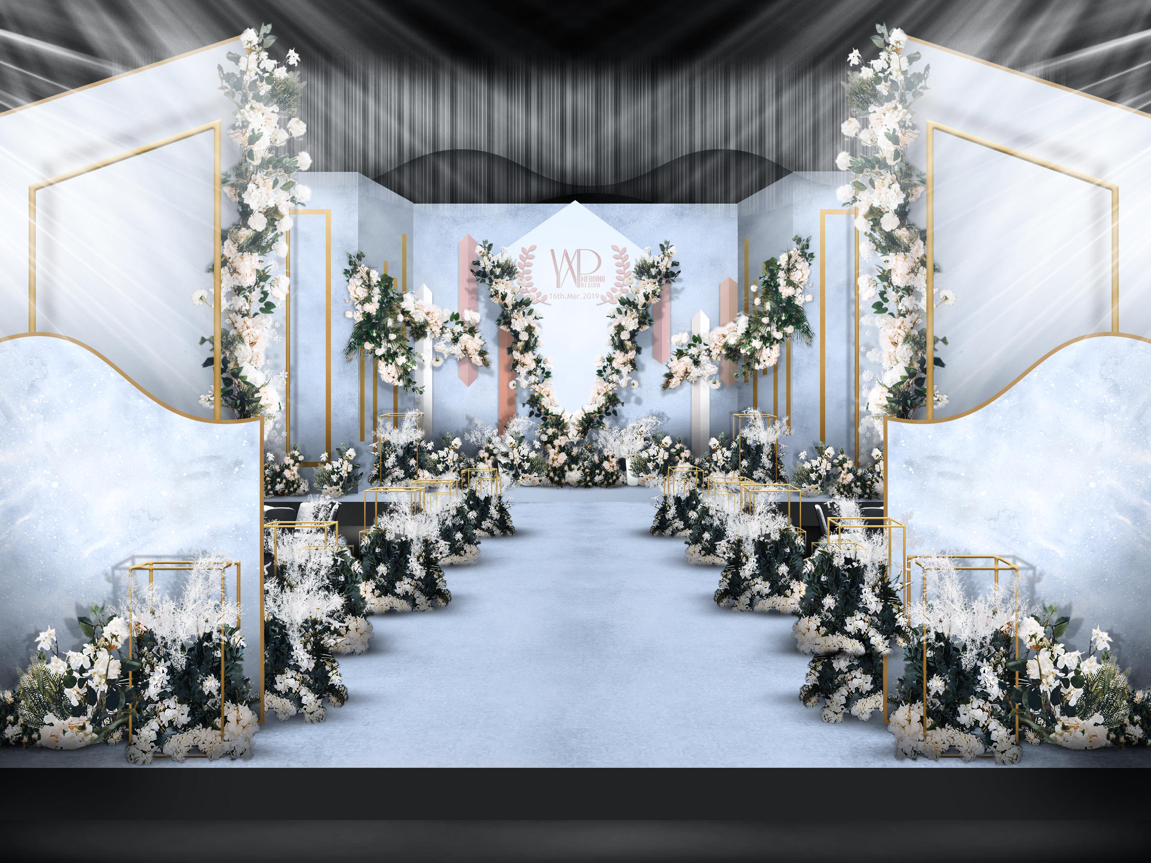 2022慕爱女王流行时尚主题婚礼套餐B